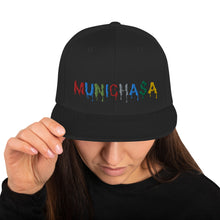 Load image into Gallery viewer, Black Snapback w/colors