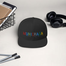 Load image into Gallery viewer, Black Snapback w/colors