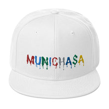 Load image into Gallery viewer, White Snapback w/colors